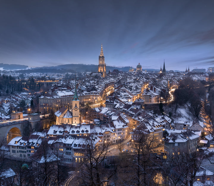 Winterzeit in Bern | Original Print