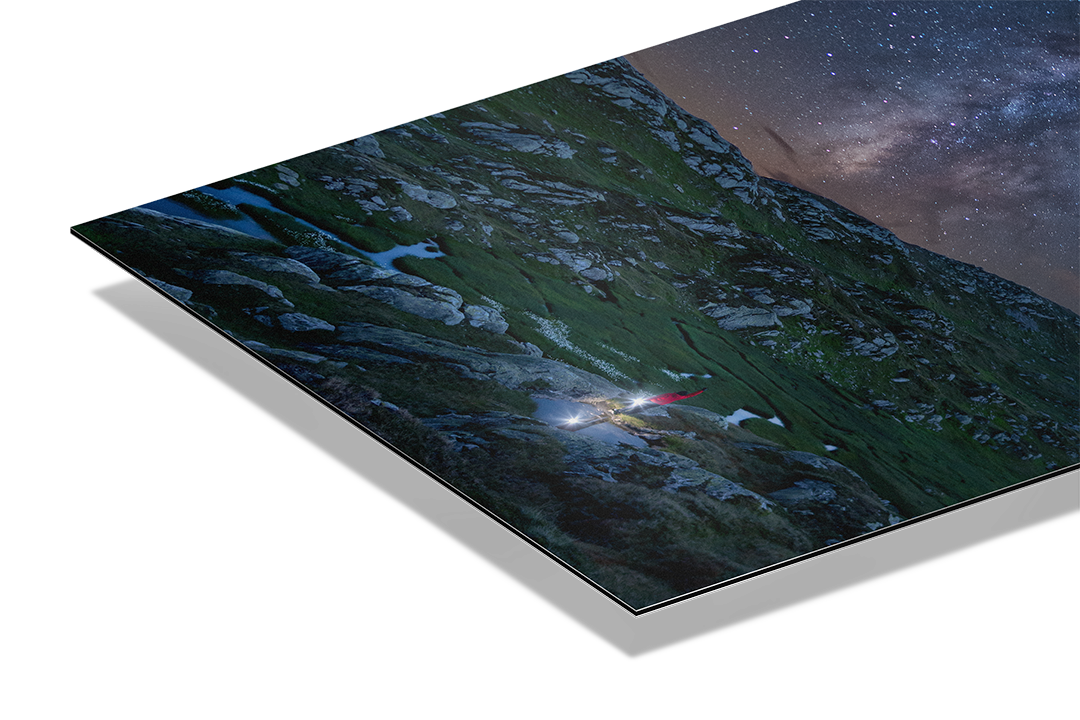 Milchstrasse am Grimselpass mit Sternschnuppe | Original Print