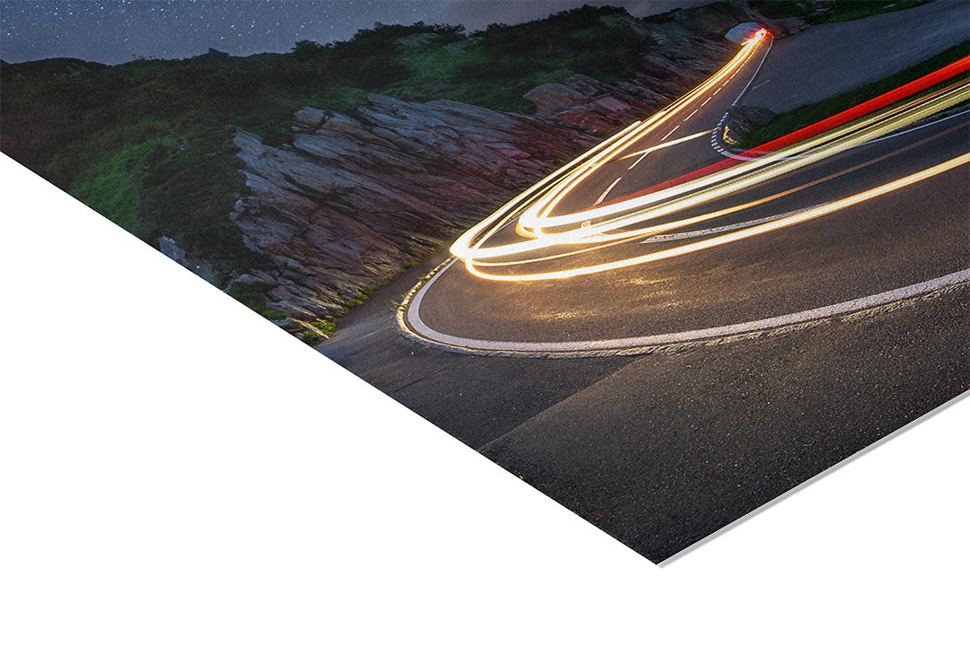Sustenpass Light Trails And Milky Way | Original Print