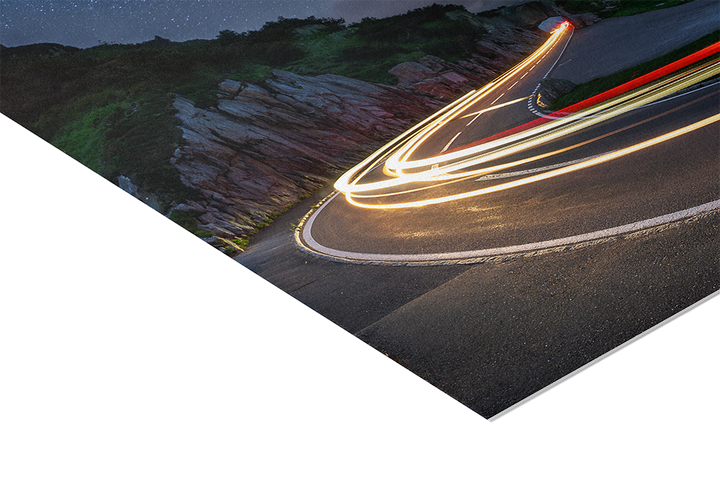 Sustenpass Light Trails And Milky Way | Original Print