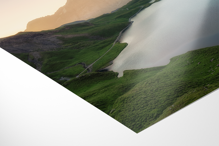 Bachsee Near Grindelwald, Summer Morning | Original Print