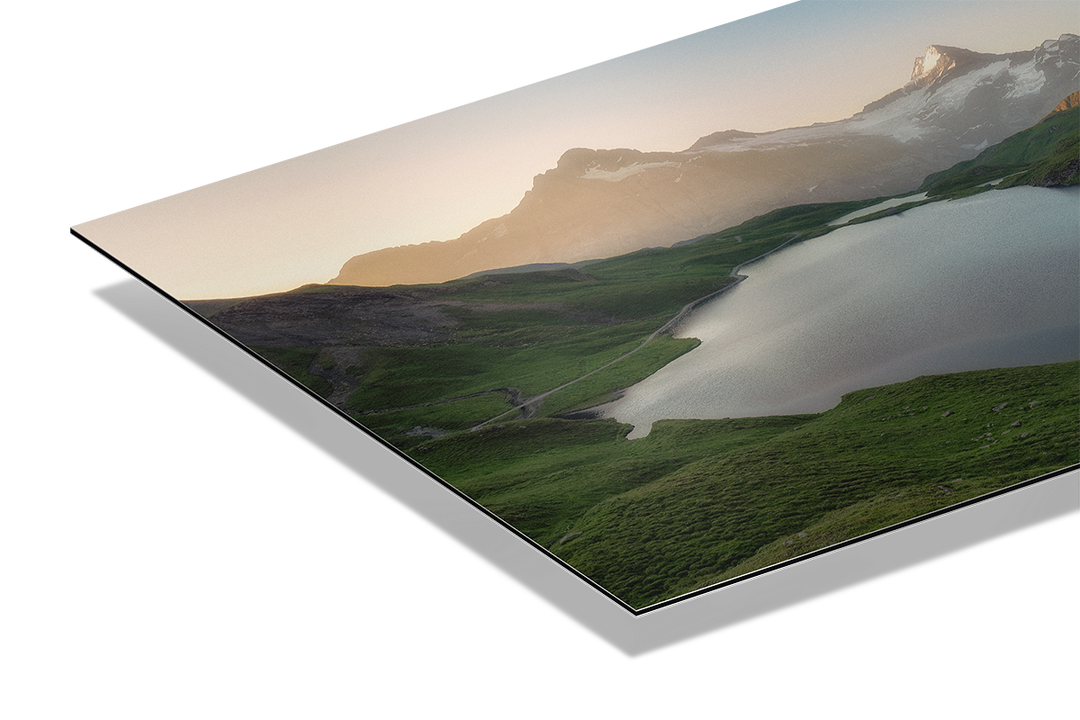 Bachsee Near Grindelwald, Summer Morning | Original Print