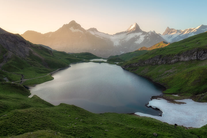 Bachsee Near Grindelwald, Summer Morning | Original Print