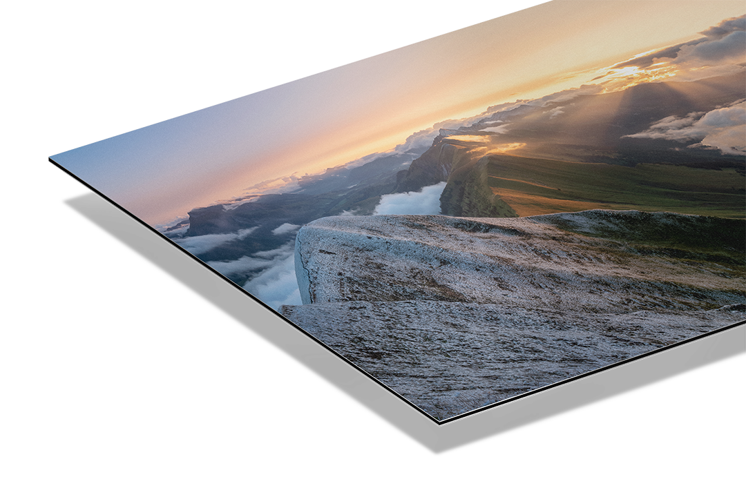 Sonnenaufgang auf dem Hardergrat nach dem ersten Schnee 2 | Original Print