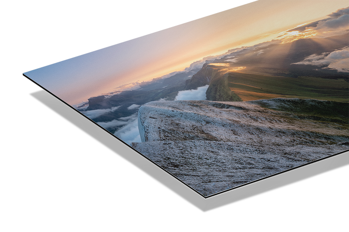 Sonnenaufgang auf dem Hardergrat nach dem ersten Schnee 2 | Original Print