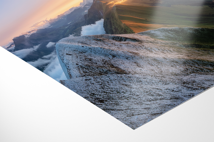 Sonnenaufgang auf dem Hardergrat nach dem ersten Schnee 2 | Original Print