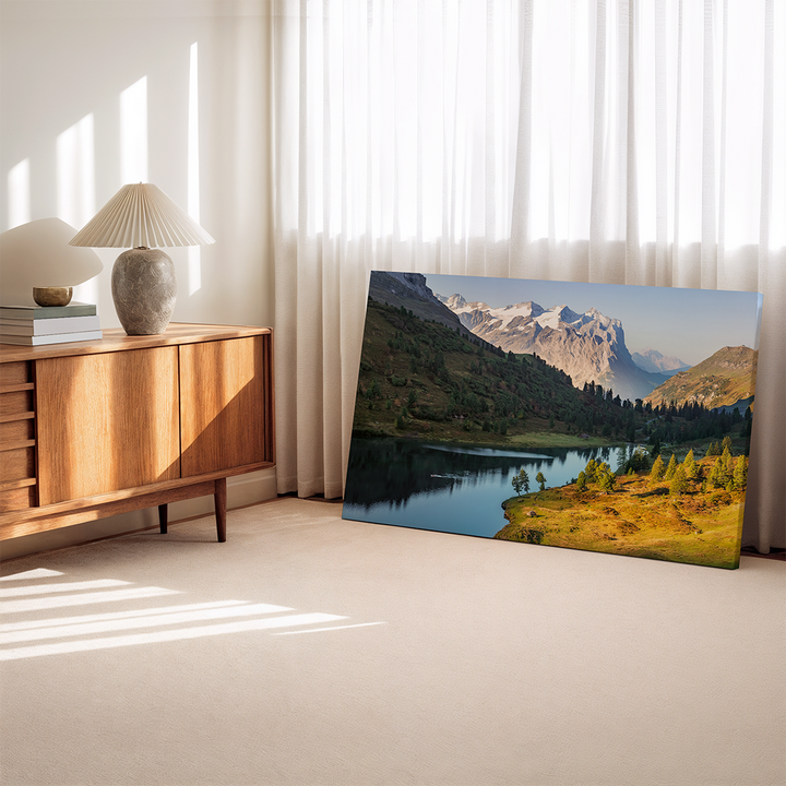 Indian Summer At Lake Engstlen | Original Print