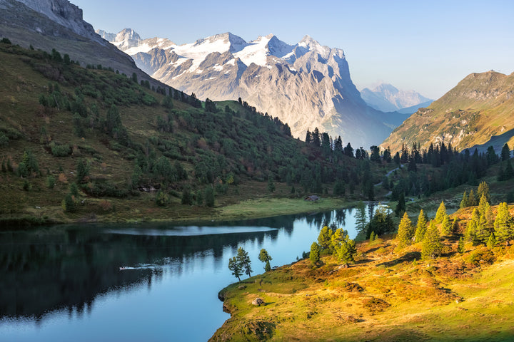 Indian Summer At Lake Engstlen | Original Print