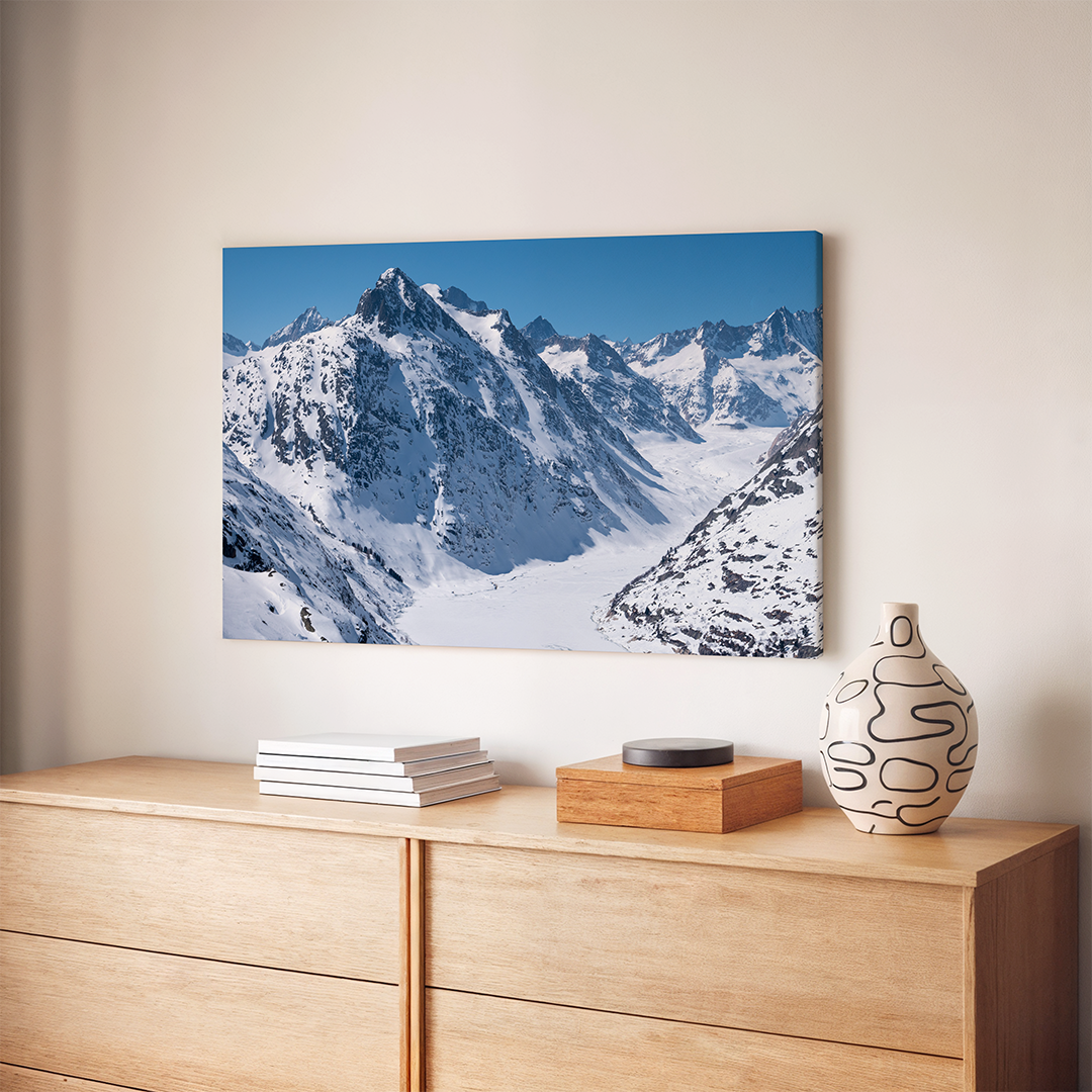 Grimselsee im Winter | Original Print