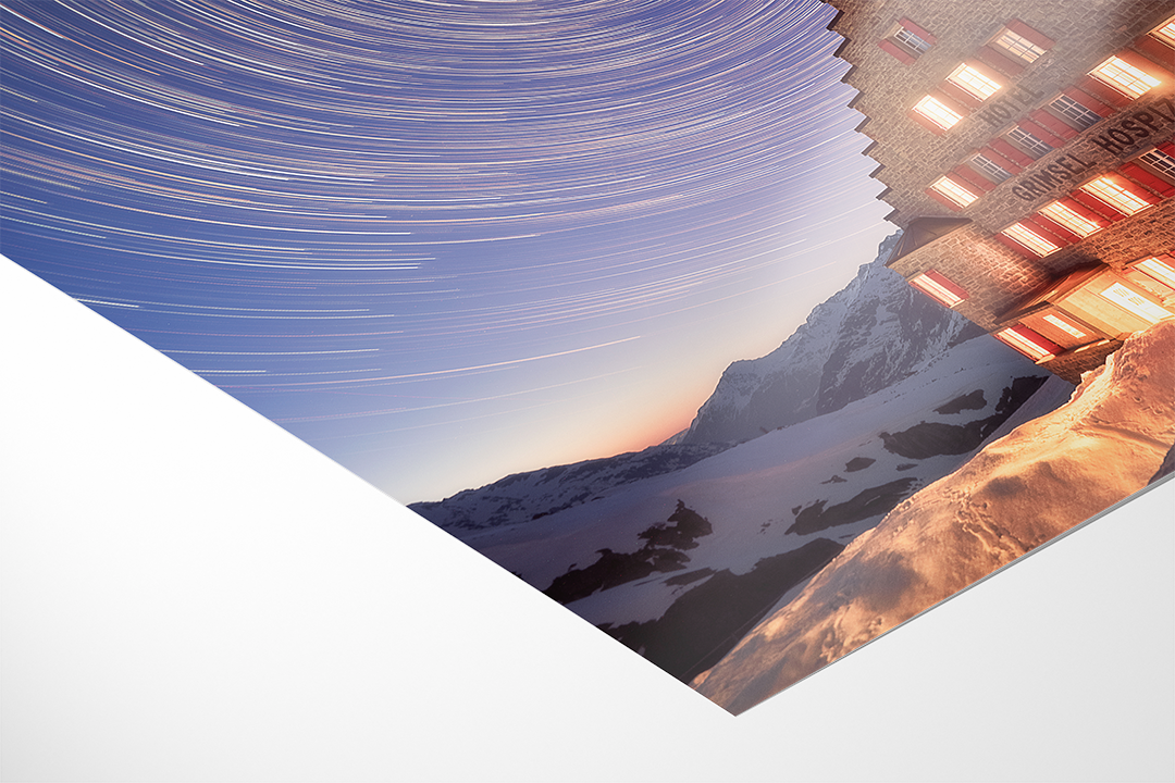 Hotel Grimsel Hospiz Startrails | Original Print