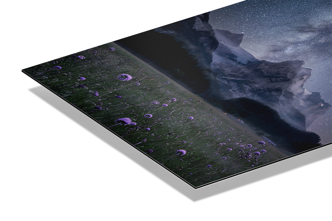 Milky Way, Wildflowers And Wellhorn | Original Print