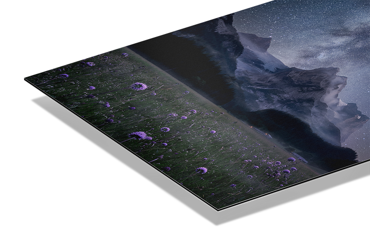 Milky Way, Wildflowers And Wellhorn | Original Print