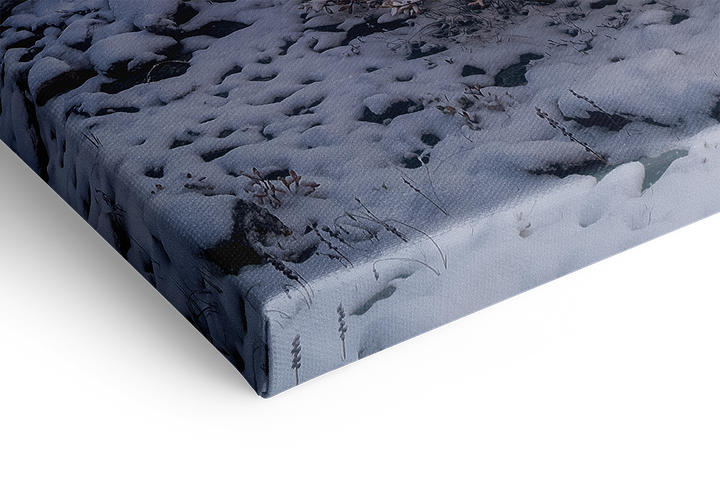 Winter Beginning At Sustenpass, Fünffingerstöcke | Original Print