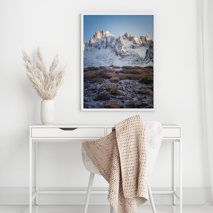 Late Fall At Sustenpass, Fünffingerstöcke | Original Print