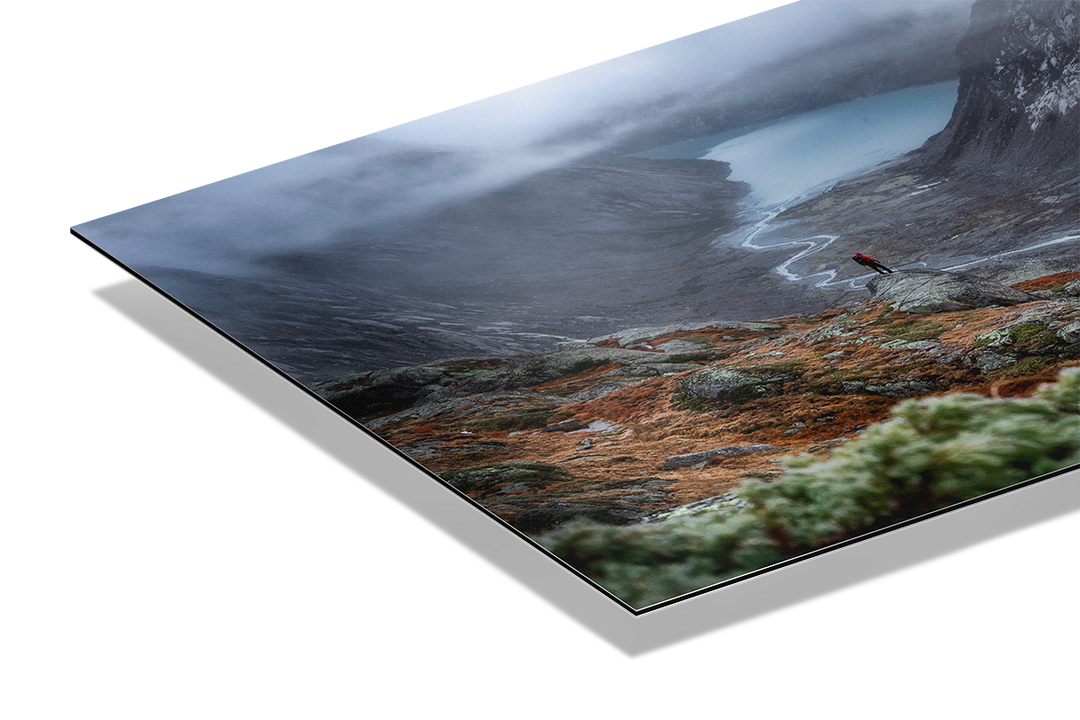 Fall Adventure At Lake Grimsel | Original Print