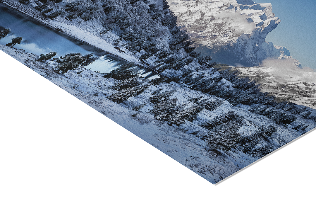 Engstlensee im frühen Winter | Original Print