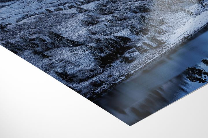 Lake Engstlen On A Winter Morning | Original Print