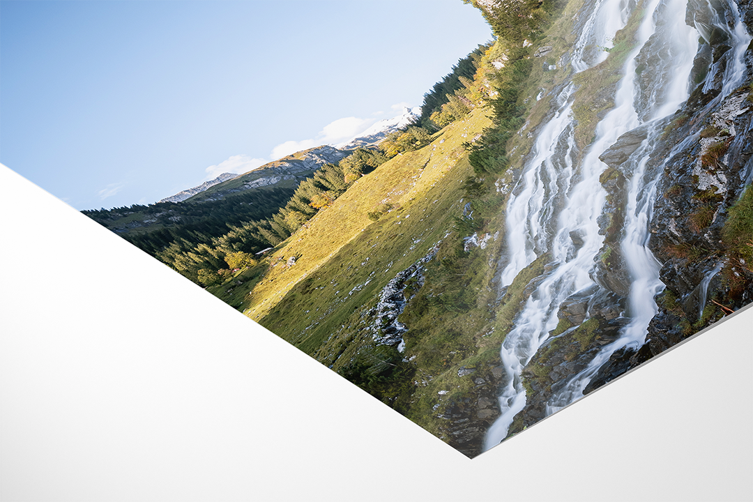 Jungibach-Wasserfälle bei Engstlenalp | Original Print