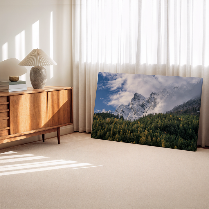 Engelhörner After Snow Fall | Original Print
