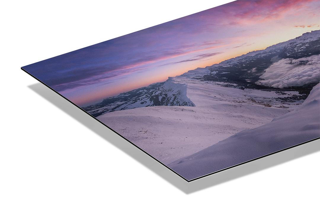 Blue Hour On Hardergrat After First Snow | Original Print