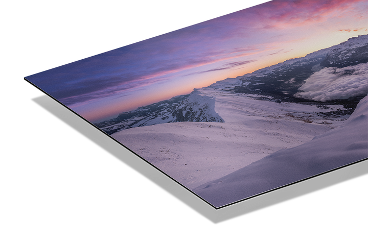 Blue Hour On Hardergrat After First Snow | Original Print
