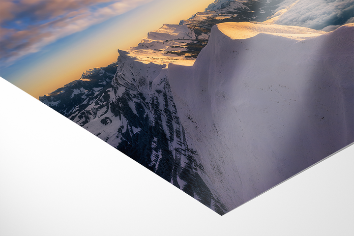 Sunrise Over Hardergrat, Interlaken | Original Print