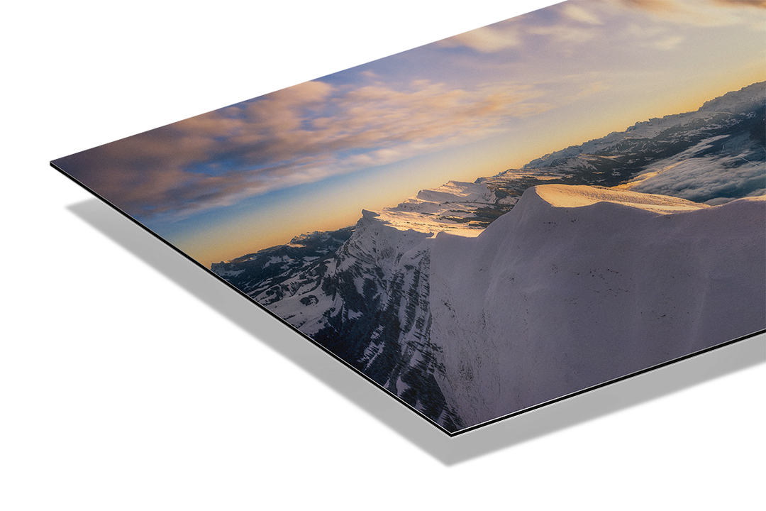 Sunrise Over Hardergrat, Interlaken | Original Print