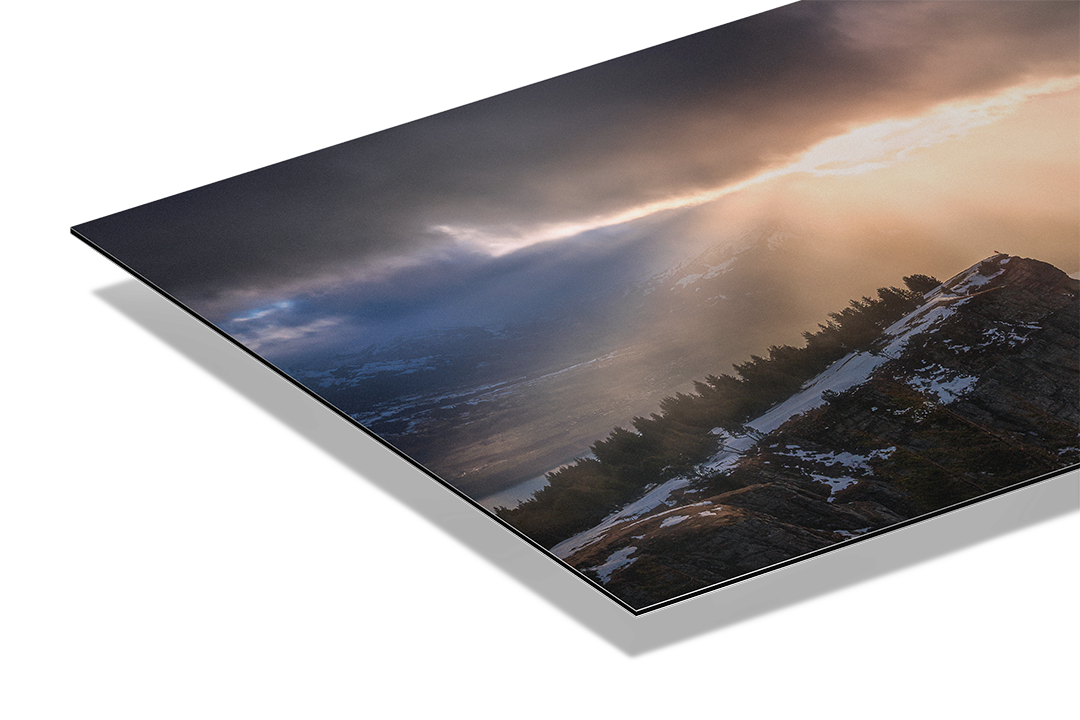 Sunrays Over Lake Thun | Original Print