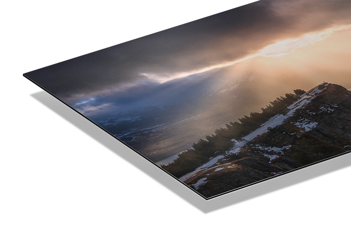Sunrays Over Lake Thun | Original Print
