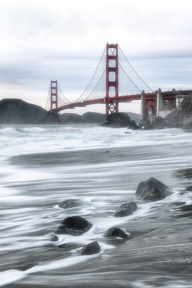 Marshall Beach Langzeitbelichtung, San Francisco | Original Print