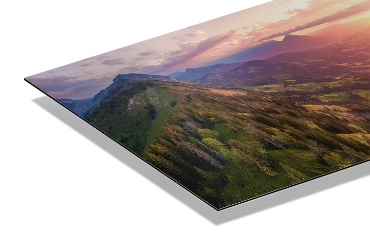 Sunset Over Lake Thun | Original Panorama Print