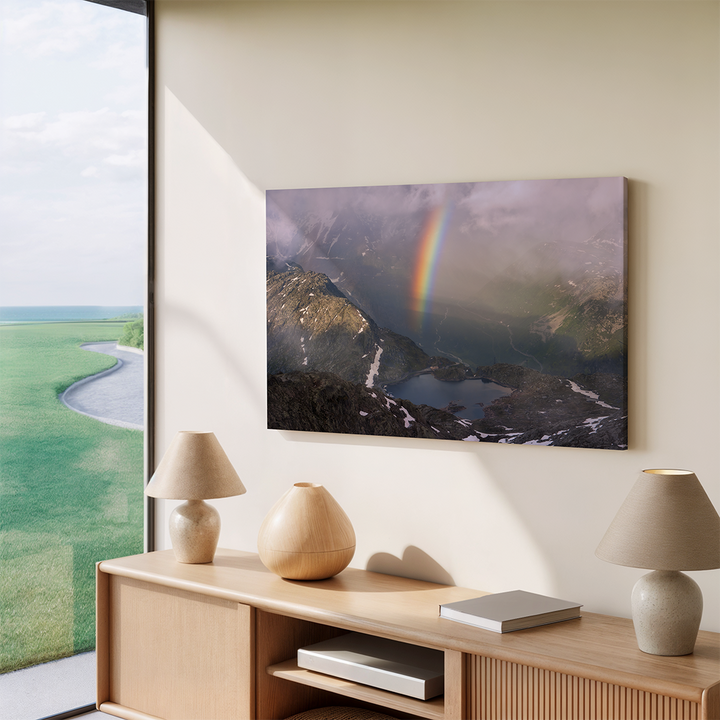 Regenbogen am Grimselpass | Original Print