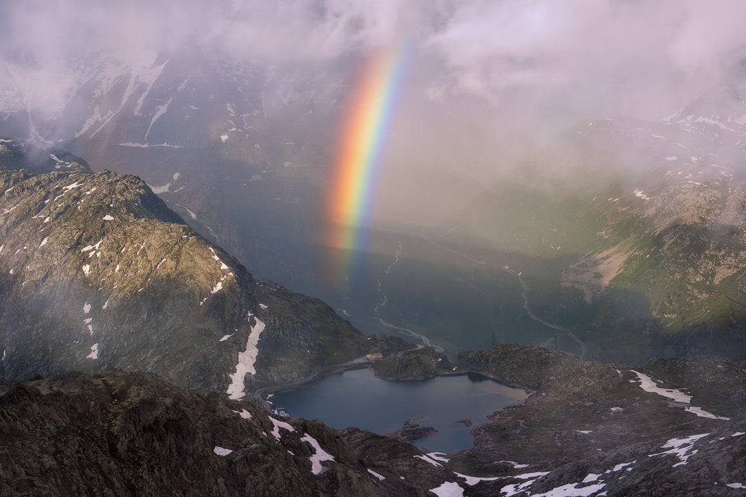 Regenbogen am Grimselpass | Original Print