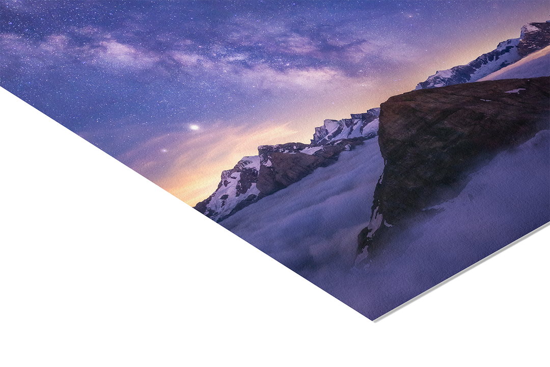 Milky Way over the Bernese Alps | Original Print