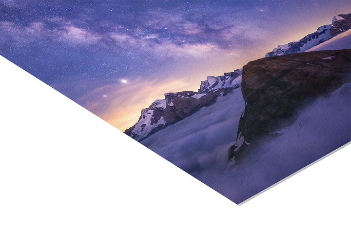 Milky Way over the Bernese Alps | Original Print