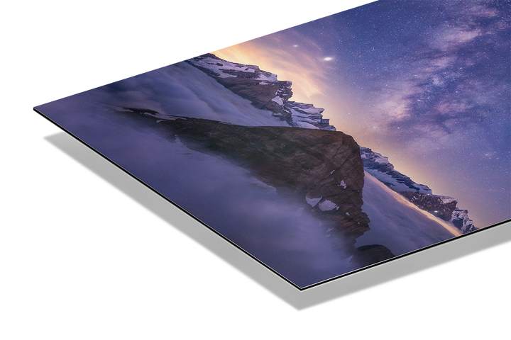 Milky Way Over Cloud Inversion And Bernese Alps | Original Print