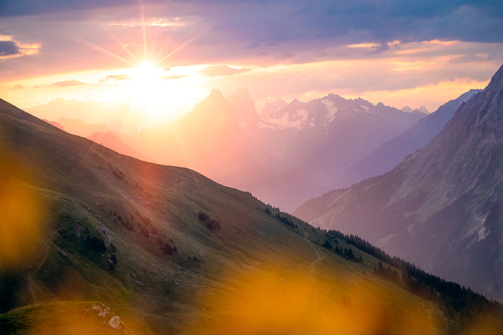 Sunrise In Reichenbach Valley | Original Print
