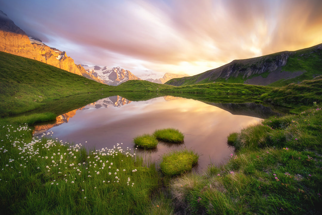 Idyllic Alpine Lake Long Exposure | Original Print