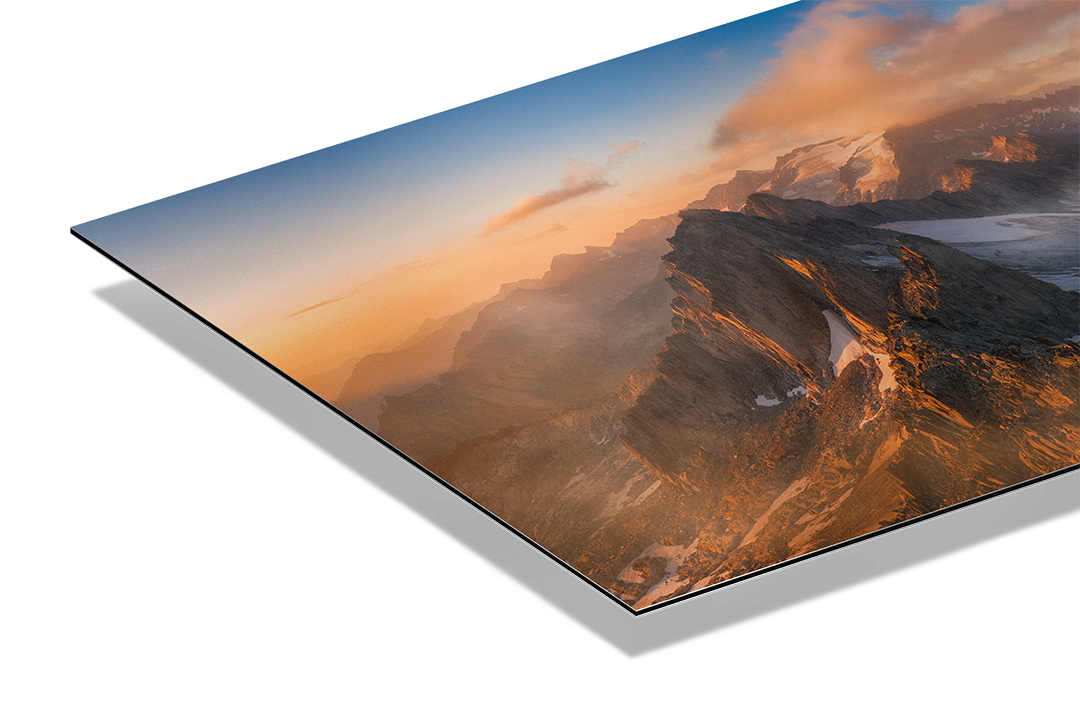 Gärstenhörner Panorama And Rhone Glacier | Original Panorama Print
