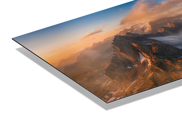 Gärstenhörner Panorama And Rhone Glacier | Original Panorama Print