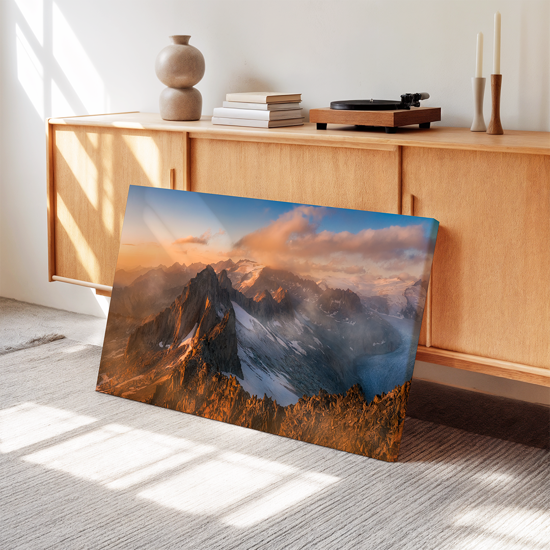 Gärstenhörner Mountain Range | Original Print