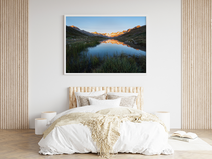 Lake At Oberaar Grimselpass | Original Print