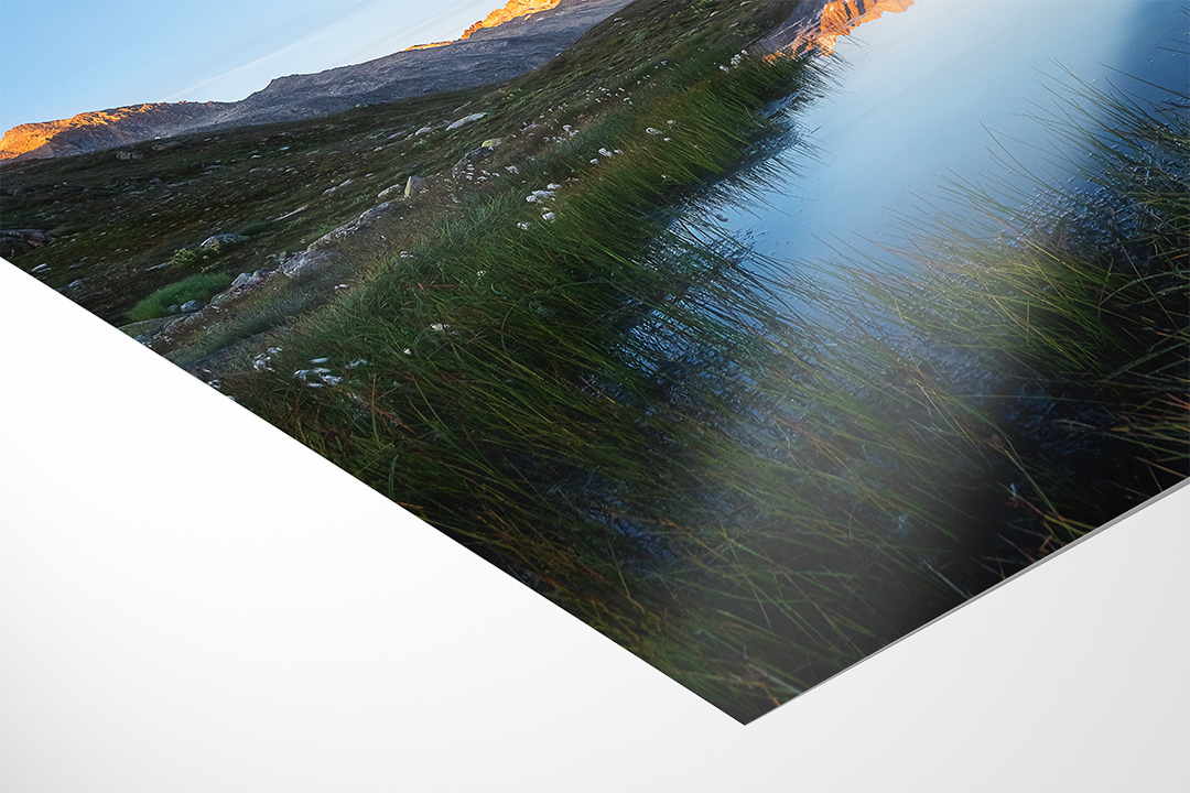 Lake At Oberaar Grimselpass | Original Print