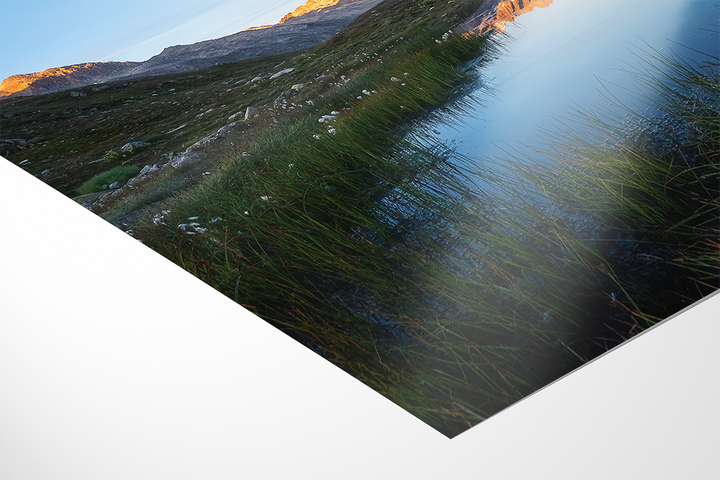 Lake At Oberaar Grimselpass | Original Print