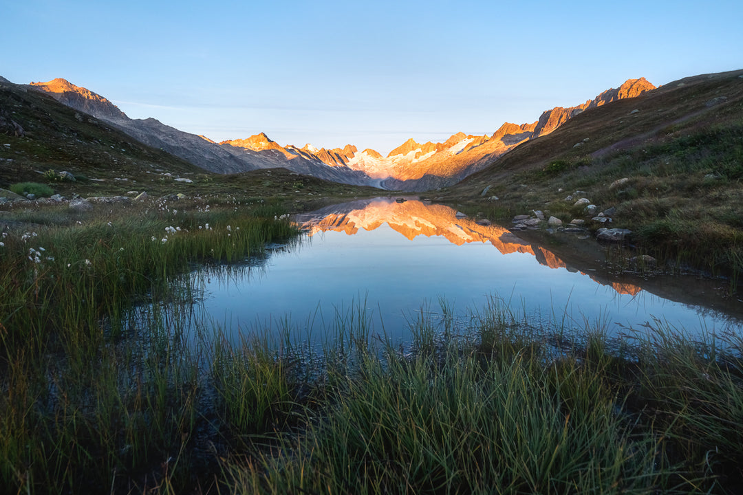Lake At Oberaar Grimselpass | Original Print