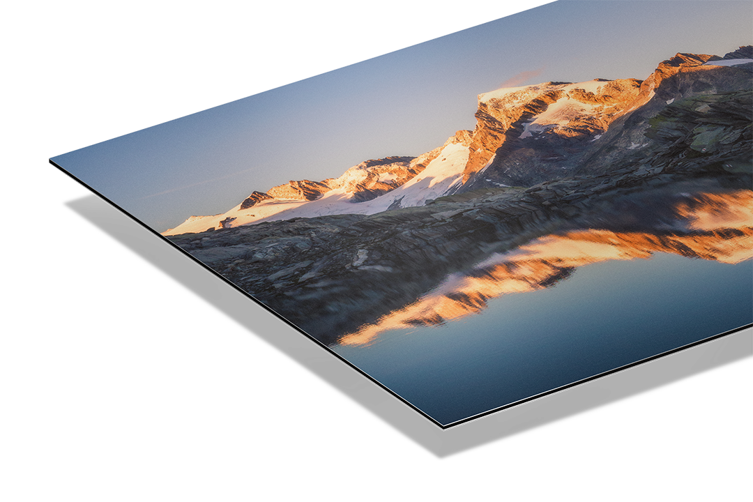 Alpine Lake Reflection And Galenstock | Original Print