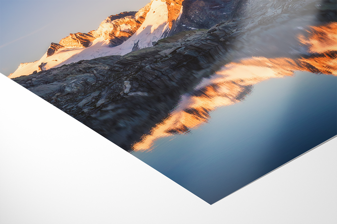 Alpine Lake Reflection And Galenstock | Original Print