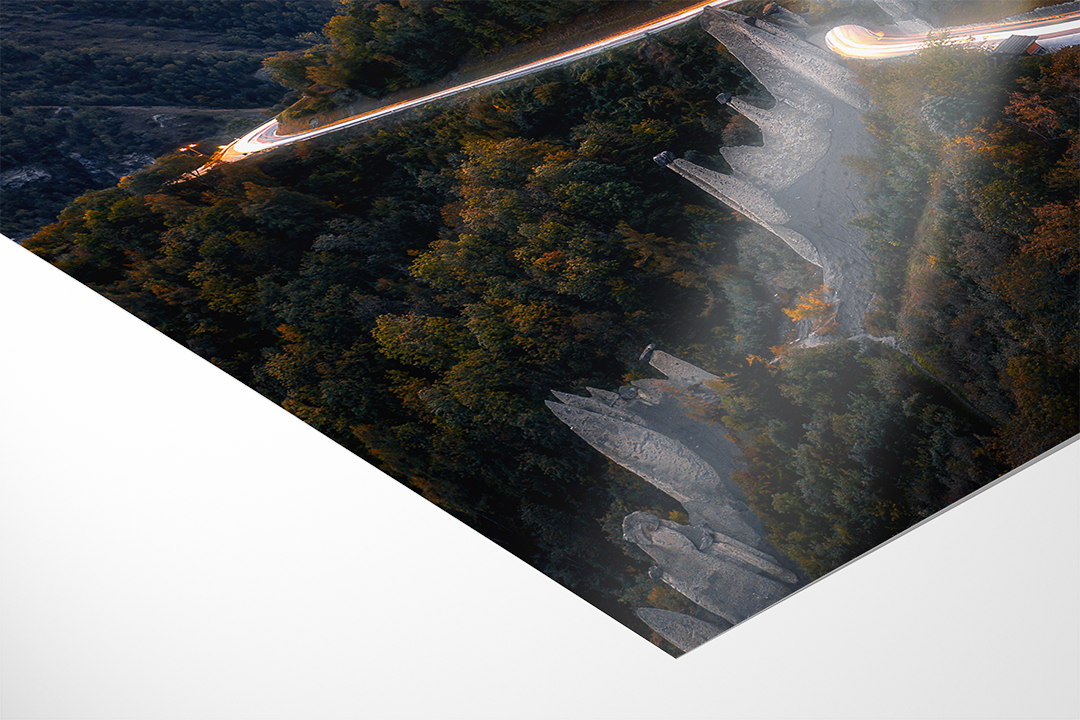 Pyramides d’Euseigne, Lichtspur | Original Print