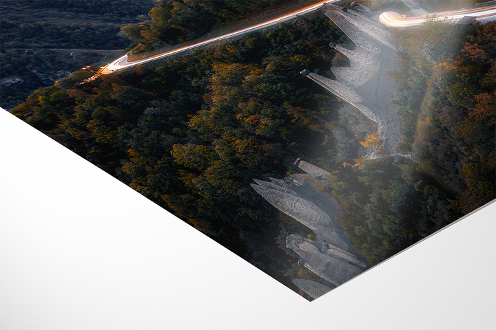 Pyramides d’Euseigne, Lichtspur | Original Print