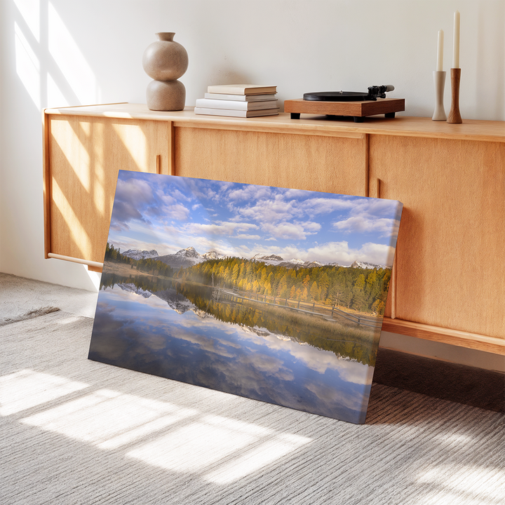 Lake Staz Fall Reflection | Original Print